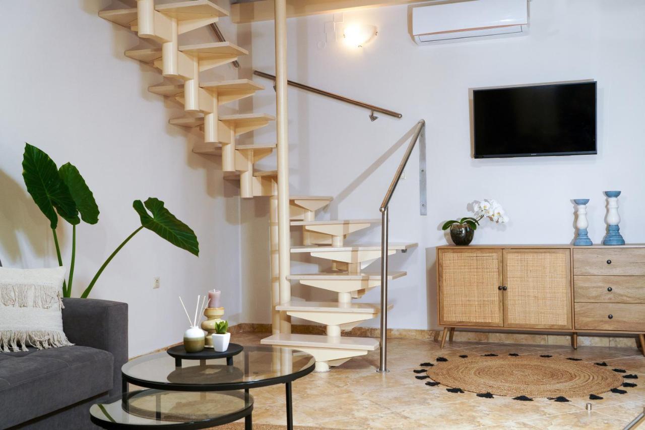 Arch Houses - Sharing Pool Spilia  ภายนอก รูปภาพ